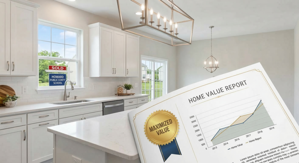 메릴랜드 집 팔기, 내 집 시세, 집 빨리 파는 법