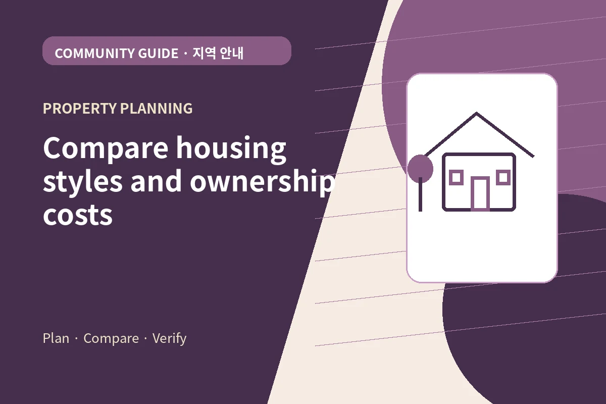 Illustrated housing comparison for Laurel MD homes
