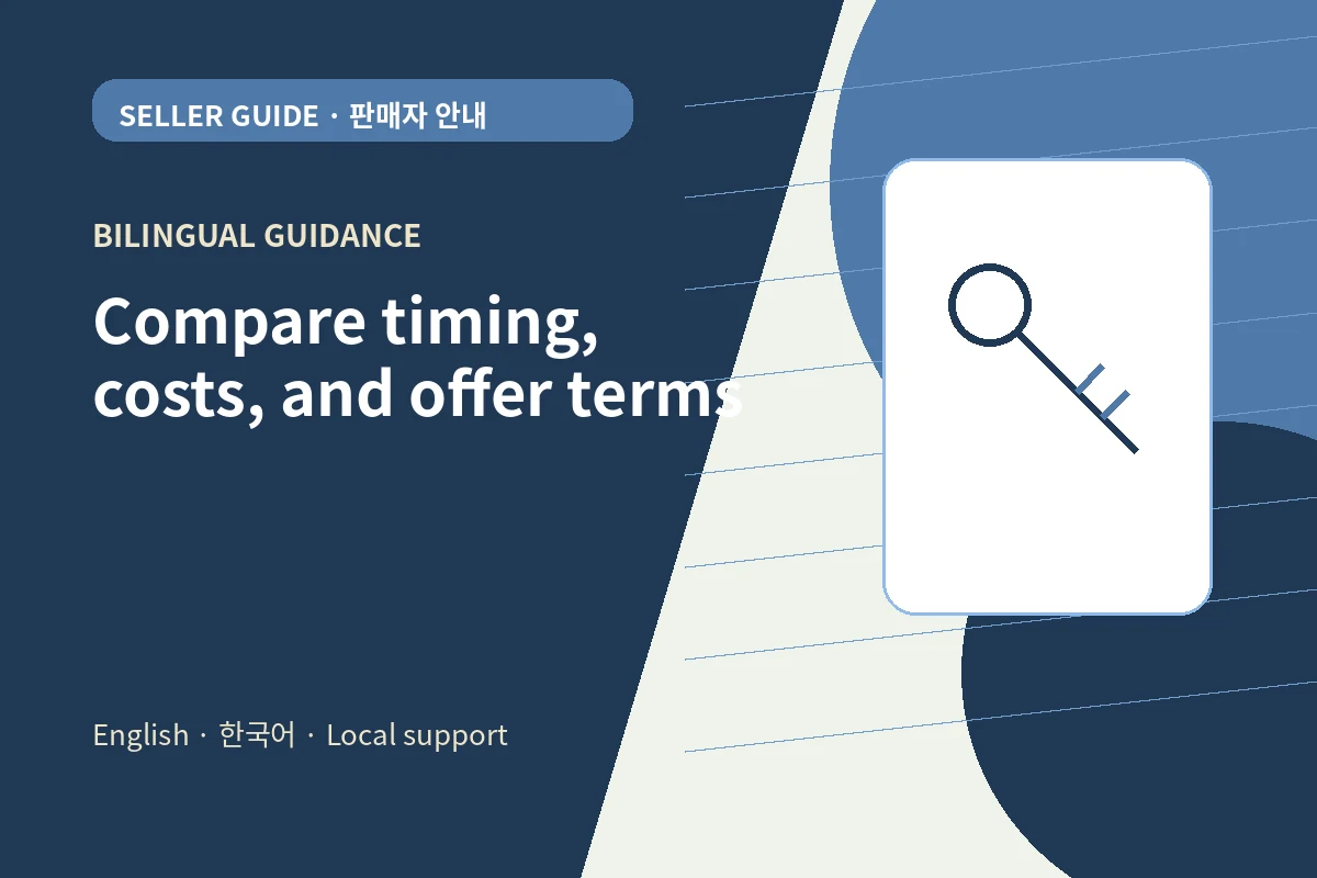 Bilingual planning graphic for maryland seller closing costs explained