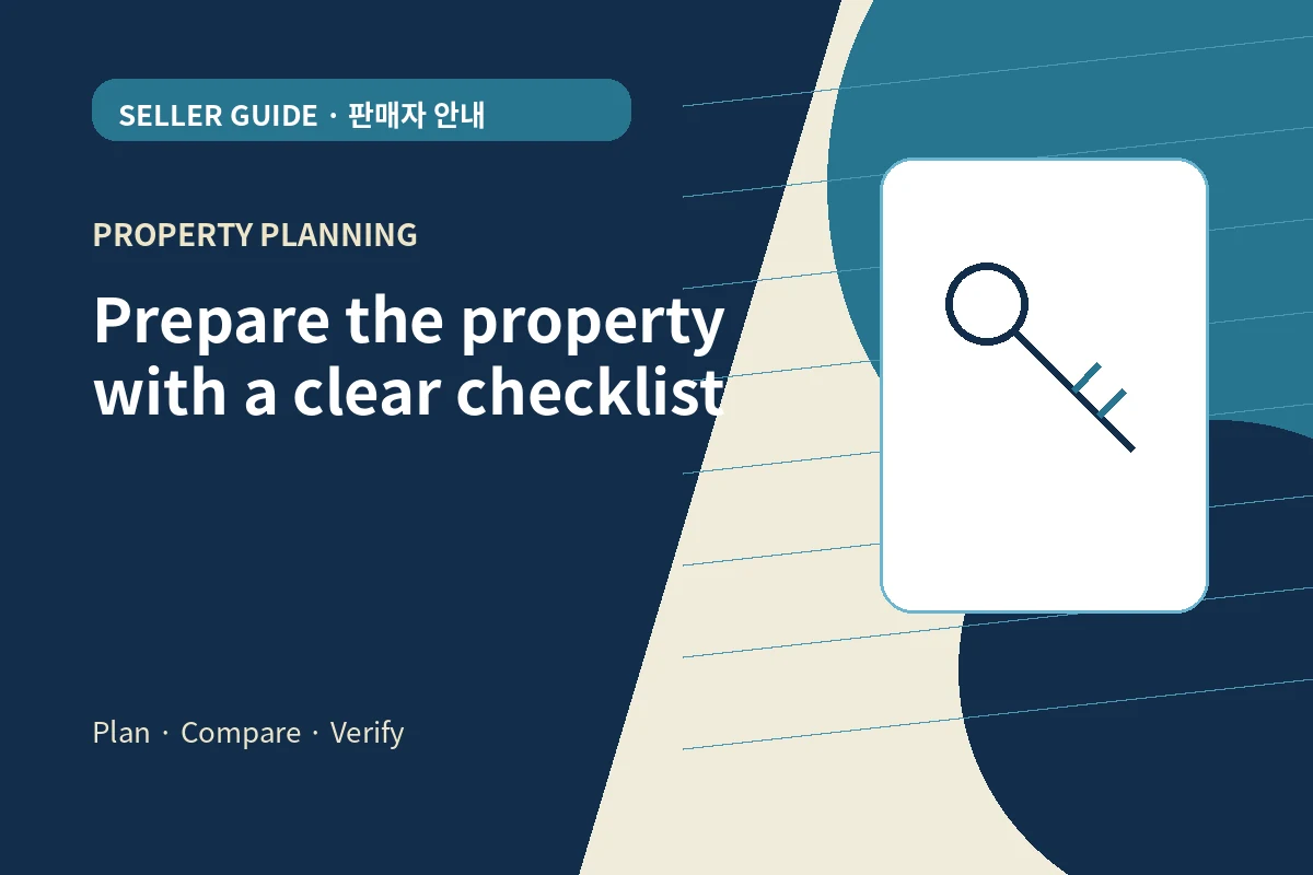 Illustrated checklist for sell investment property Maryland